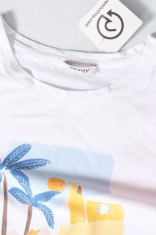 Damen Shirt Orsay, Größe L, Farbe Weiß, Preis 8,57 €