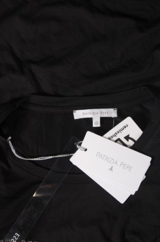 Γυναικεία μπλούζα Patrizia Pepe, Μέγεθος XS, Χρώμα Μαύρο, Τιμή 70,69 €