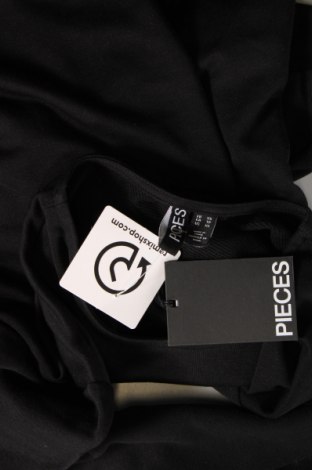 Γυναικεία μπλούζα Pieces, Μέγεθος XS, Χρώμα Μαύρο, Τιμή 4,74 €