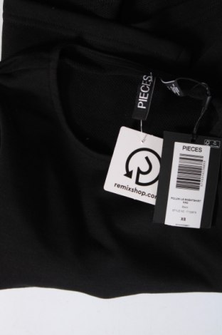 Дамска блуза Pieces, Размер XS, Цвят Черен, Цена 8,40 лв.