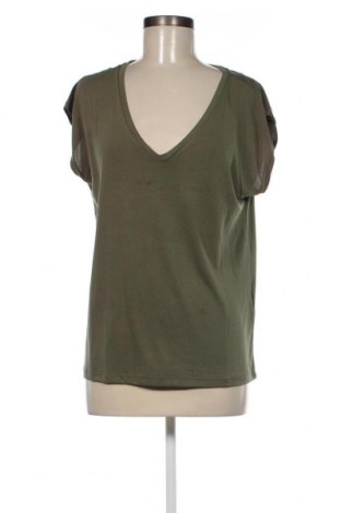 Дамска блуза Pieces, Размер L, Цвят Зелен, Цена 12,00 лв.