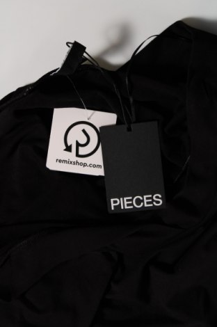Γυναικεία μπλούζα Pieces, Μέγεθος M, Χρώμα Μαύρο, Τιμή 6,80 €