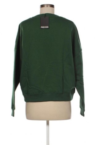 Дамска блуза Pieces, Размер L, Цвят Зелен, Цена 8,40 лв.