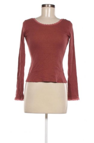 Дамска блуза Promod, Размер S, Цвят Кафяв, Цена 5,04 лв.