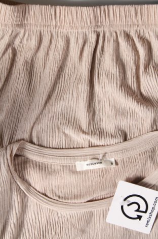 Γυναικεία μπλούζα Reserved, Μέγεθος S, Χρώμα  Μπέζ, Τιμή 2,47 €