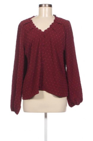Дамска блуза SHEIN, Размер XL, Цвят Червен, Цена 4,75 лв.