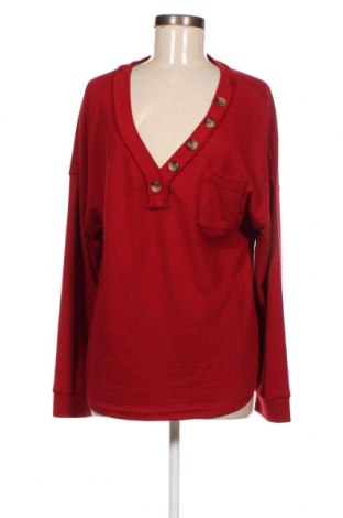 Дамска блуза SHEIN, Размер XL, Цвят Червен, Цена 15,00 лв.