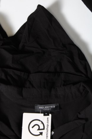 Дамска блуза Selected Femme, Размер XS, Цвят Черен, Цена 8,12 лв.