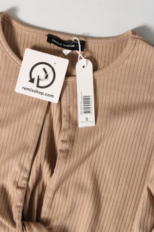 Дамска блуза Tally Weijl, Размер S, Цвят Бежов, Цена 9,30 лв.