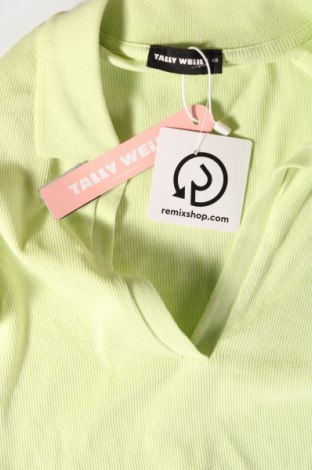 Γυναικεία μπλούζα Tally Weijl, Μέγεθος XS, Χρώμα Πράσινο, Τιμή 8,15 €