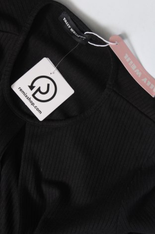 Γυναικεία μπλούζα Tally Weijl, Μέγεθος L, Χρώμα Μαύρο, Τιμή 4,63 €