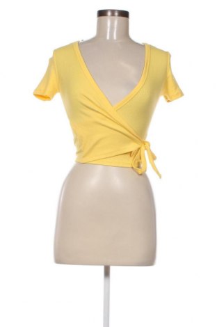 Дамска блуза Tally Weijl, Размер XS, Цвят Жълт, Цена 11,78 лв.