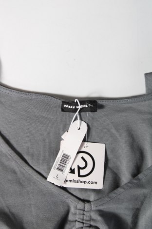 Γυναικεία μπλούζα Tally Weijl, Μέγεθος L, Χρώμα Γκρί, Τιμή 4,31 €