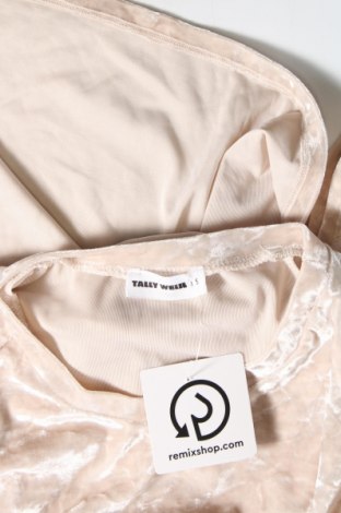 Γυναικεία μπλούζα Tally Weijl, Μέγεθος S, Χρώμα  Μπέζ, Τιμή 2,59 €
