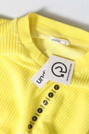 Дамска блуза Undiz, Размер L, Цвят Жълт, Цена 10,80 лв.