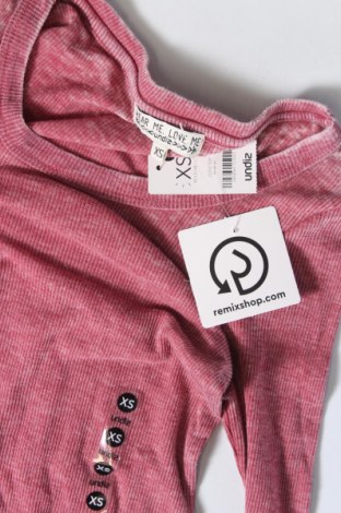 Γυναικεία μπλούζα Undiz, Μέγεθος XS, Χρώμα Ρόζ , Τιμή 5,57 €