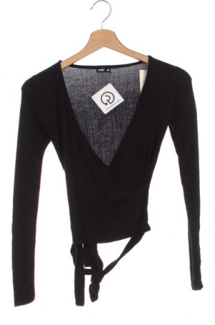 Γυναικεία μπλούζα Undiz, Μέγεθος XS, Χρώμα Μαύρο, Τιμή 3,71 €