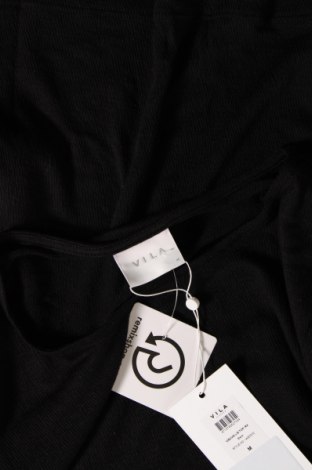 Дамска блуза VILA, Размер M, Цвят Черен, Цена 18,00 лв.