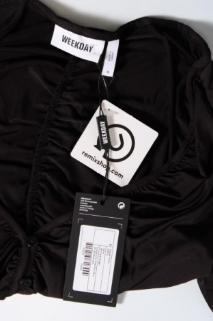 Дамска блуза Weekday, Размер S, Цвят Черен, Цена 9,20 лв.