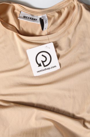 Γυναικεία μπλούζα Weekday, Μέγεθος S, Χρώμα  Μπέζ, Τιμή 3,61 €