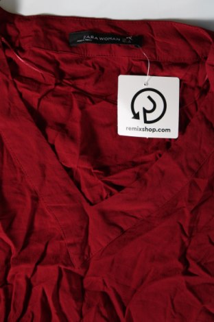 Дамска блуза Zara, Размер S, Цвят Червен, Цена 4,00 лв.