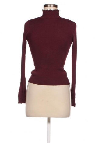 Дамска блуза Zara Knitwear, Размер S, Цвят Червен, Цена 19,99 лв.