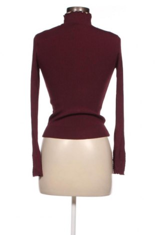 Дамска блуза Zara Knitwear, Размер S, Цвят Червен, Цена 15,80 лв.