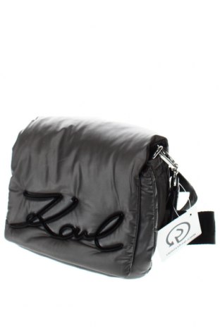 Дамска чанта Karl Lagerfeld, Цвят Сив, Цена 252,85 лв.