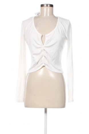 Damen Strickjacke, Größe L, Farbe Weiß, Preis 3,63 €