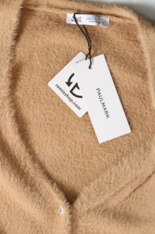 Γυναικεία ζακέτα PaulMark, Μέγεθος S, Χρώμα  Μπέζ, Τιμή 31,71 €