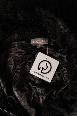 Γυναικεία ζακέτα Roz & Ali, Μέγεθος XL, Χρώμα Μαύρο, Τιμή 6,10 €