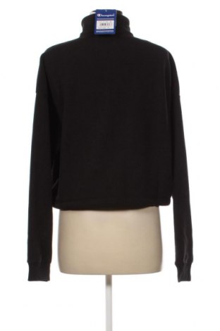 Γυναικεία μπλούζα fleece Champion, Μέγεθος L, Χρώμα Μαύρο, Τιμή 24,12 €