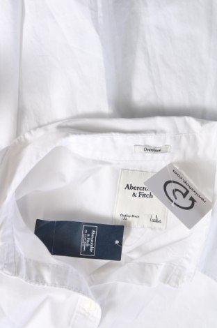 Γυναικείο πουκάμισο Abercrombie & Fitch, Μέγεθος L, Χρώμα Λευκό, Τιμή 26,29 €