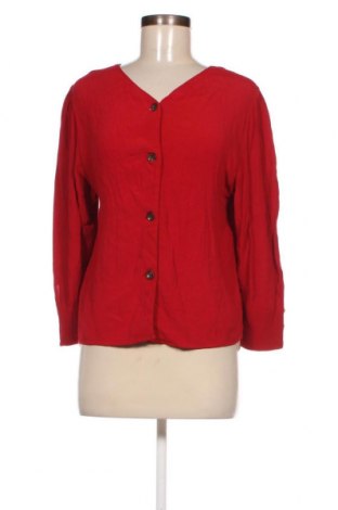 Дамска риза Bershka, Размер M, Цвят Червен, Цена 3,00 лв.