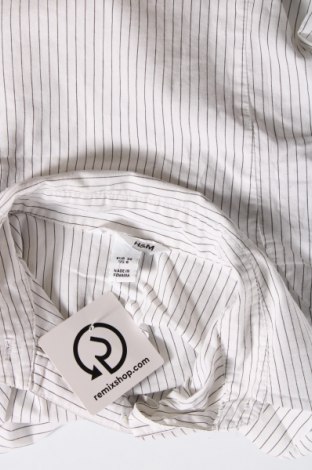 Дамска риза H&M, Размер S, Цвят Бял, Цена 25,19 лв.