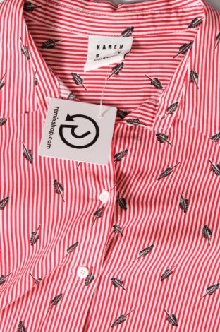 Дамска риза Karen by Simonsen, Размер M, Цвят Червен, Цена 16,29 лв.