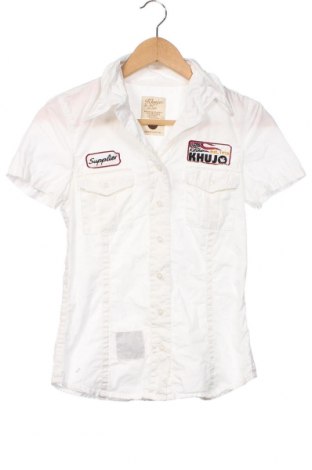 Γυναικείο πουκάμισο Khujo, Μέγεθος S, Χρώμα Λευκό, Τιμή 23,66 €