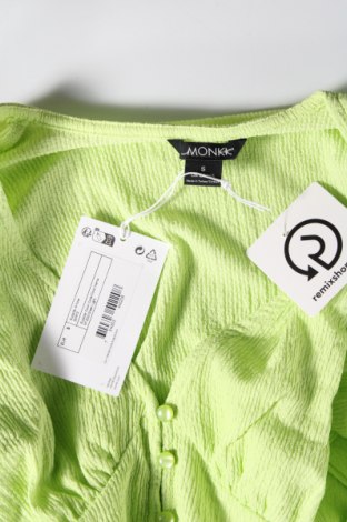 Γυναικείο πουκάμισο Monki, Μέγεθος S, Χρώμα Πράσινο, Τιμή 6,06 €