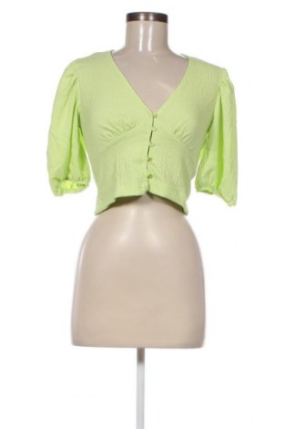 Γυναικείο πουκάμισο Monki, Μέγεθος S, Χρώμα Πράσινο, Τιμή 6,32 €