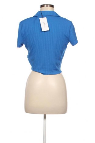 Γυναικείο πουκάμισο NA-KD, Μέγεθος L, Χρώμα Μπλέ, Τιμή 7,05 €