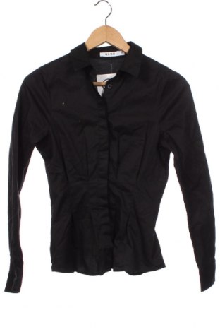 Γυναικείο πουκάμισο NA-KD, Μέγεθος XS, Χρώμα Μαύρο, Τιμή 6,68 €