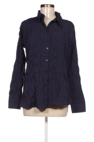 Γυναικείο πουκάμισο Okay, Μέγεθος M, Χρώμα Μπλέ, Τιμή 1,66 €