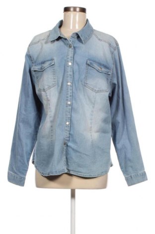 Γυναικείο πουκάμισο Soya Concept, Μέγεθος L, Χρώμα Μπλέ, Τιμή 6,68 €