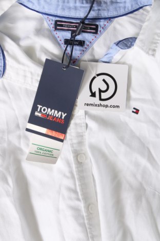 Γυναικείο πουκάμισο Tommy Jeans, Μέγεθος S, Χρώμα Λευκό, Τιμή 38,66 €
