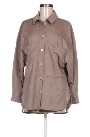 Дамска риза Zara, Размер S, Цвят Кафяв, Цена 27,40 лв.