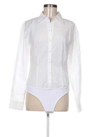 Γυναικείο πουκάμισο-κορμάκι Hugo Boss, Μέγεθος L, Χρώμα Λευκό, Τιμή 114,43 €