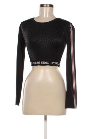 Дамска спортна блуза Liu Jo, Размер XS, Цвят Черен, Цена 49,00 лв.