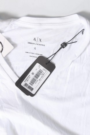 Damski T-shirt Armani Exchange, Rozmiar L, Kolor Biały, Cena 181,25 zł