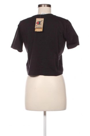 Γυναικείο t-shirt Champion, Μέγεθος M, Χρώμα Μαύρο, Τιμή 17,01 €