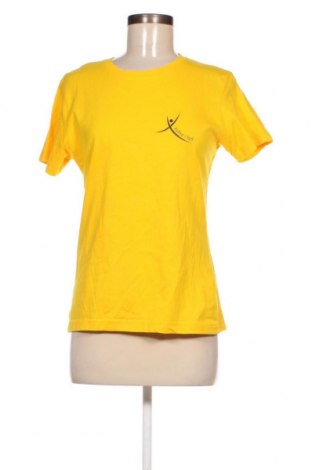 Damen T-Shirt Clique, Größe M, Farbe Gelb, Preis 7,67 €